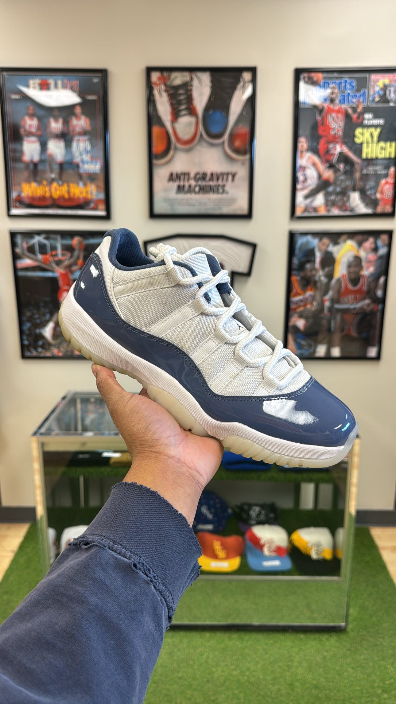 Jordan 11 Retro Low “Diffused Blue” (Sz 10)