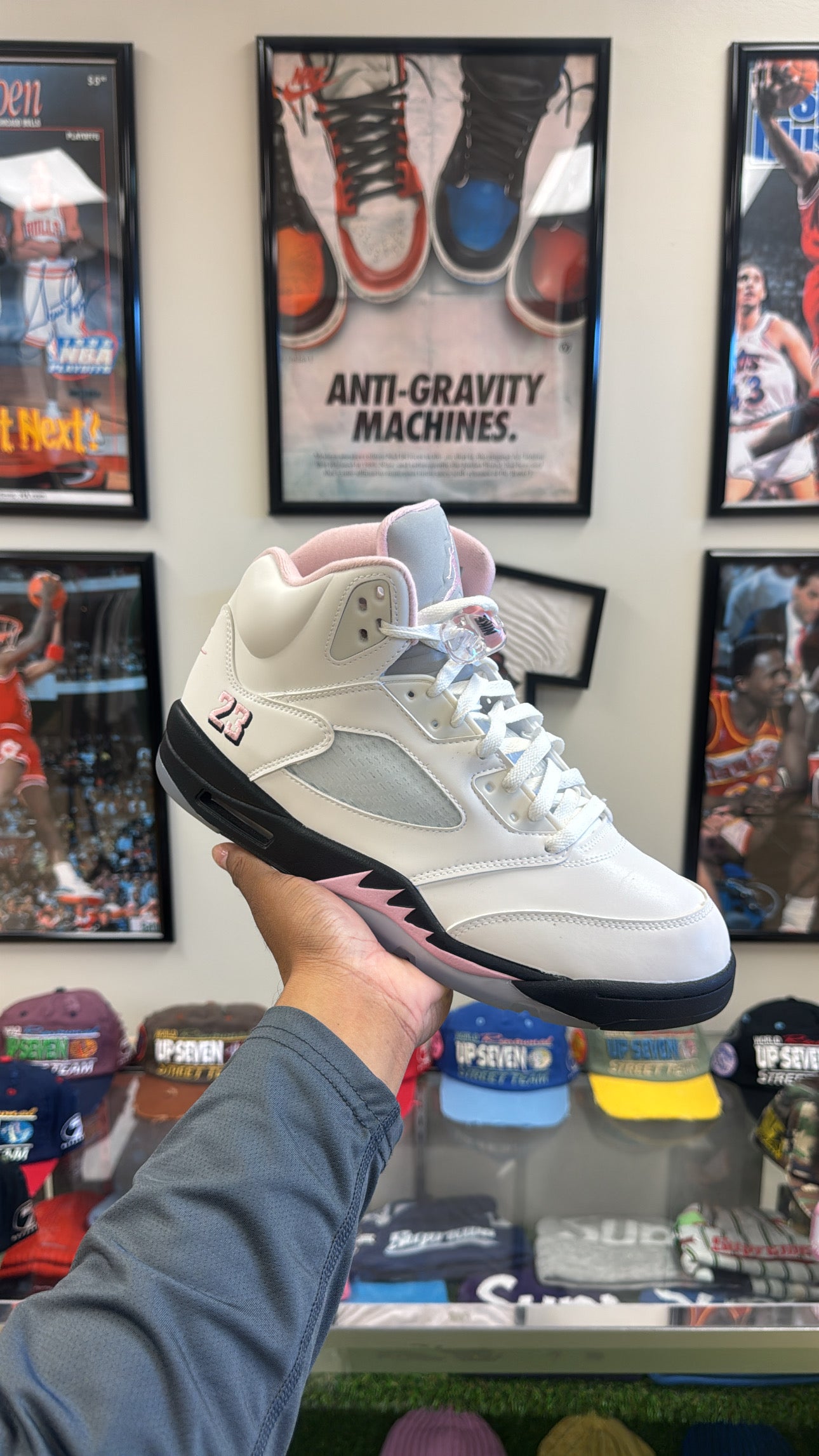Jordan 5 Retro “Medium Soft Pink” (Sz 11.5)