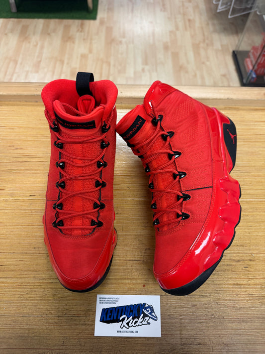 Jordan 9 Retro “Chile Red” (Sz 10)