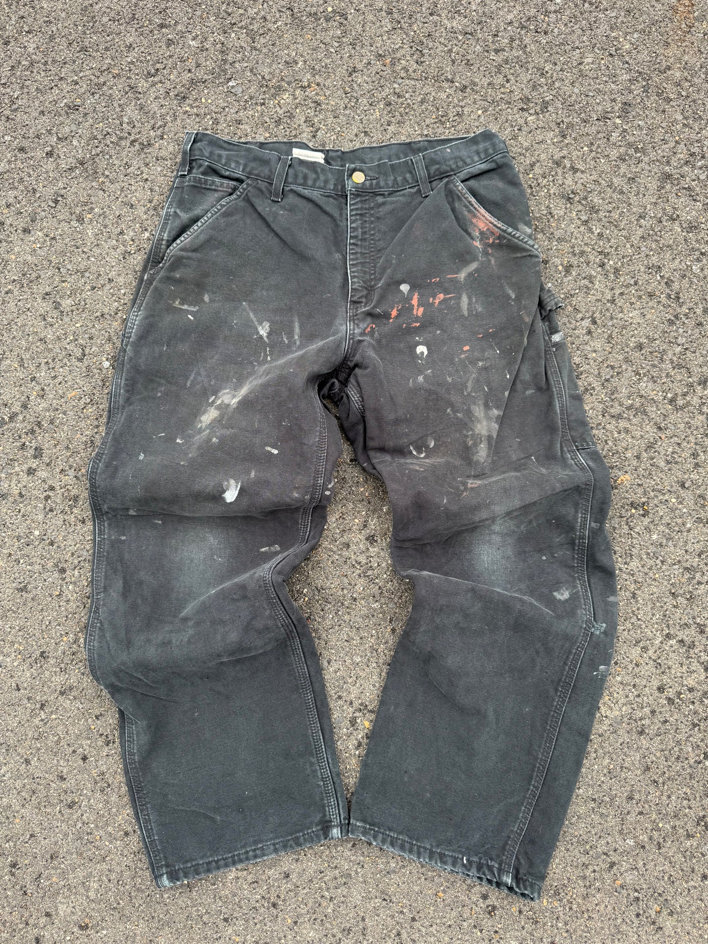 “VINTAGE” Black Carhartt Jeans - 34 x 30