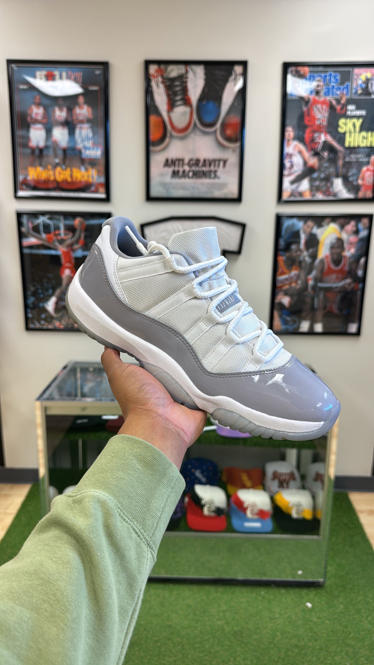 Jordan 11 Low “Cement Grey” (Sz 10.5)