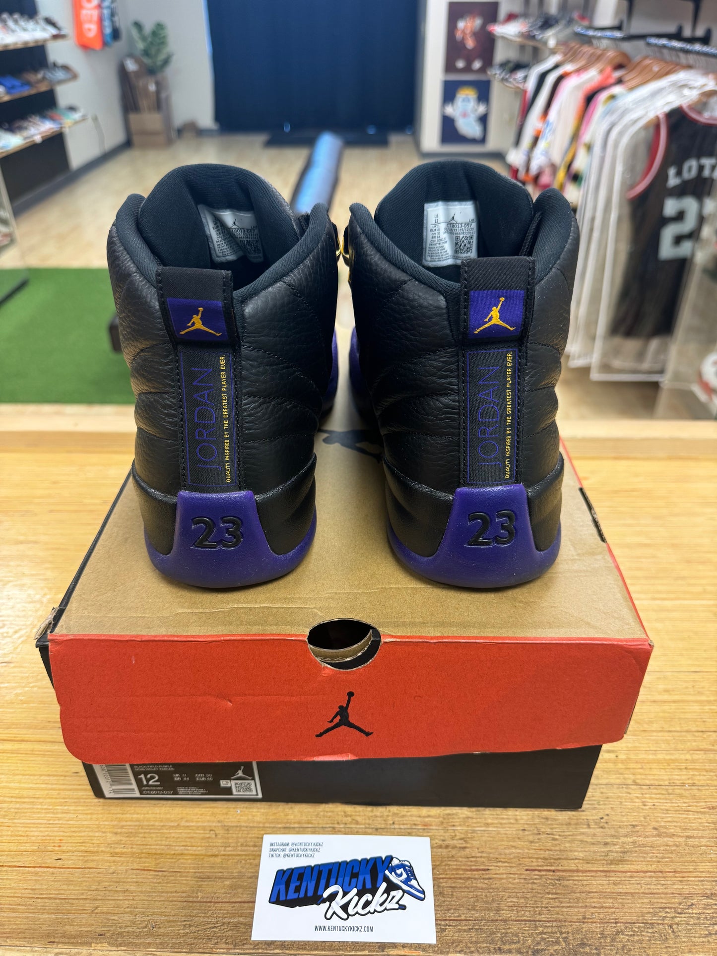 Jordan 12 Retro “Field Purple” (Sz 12)