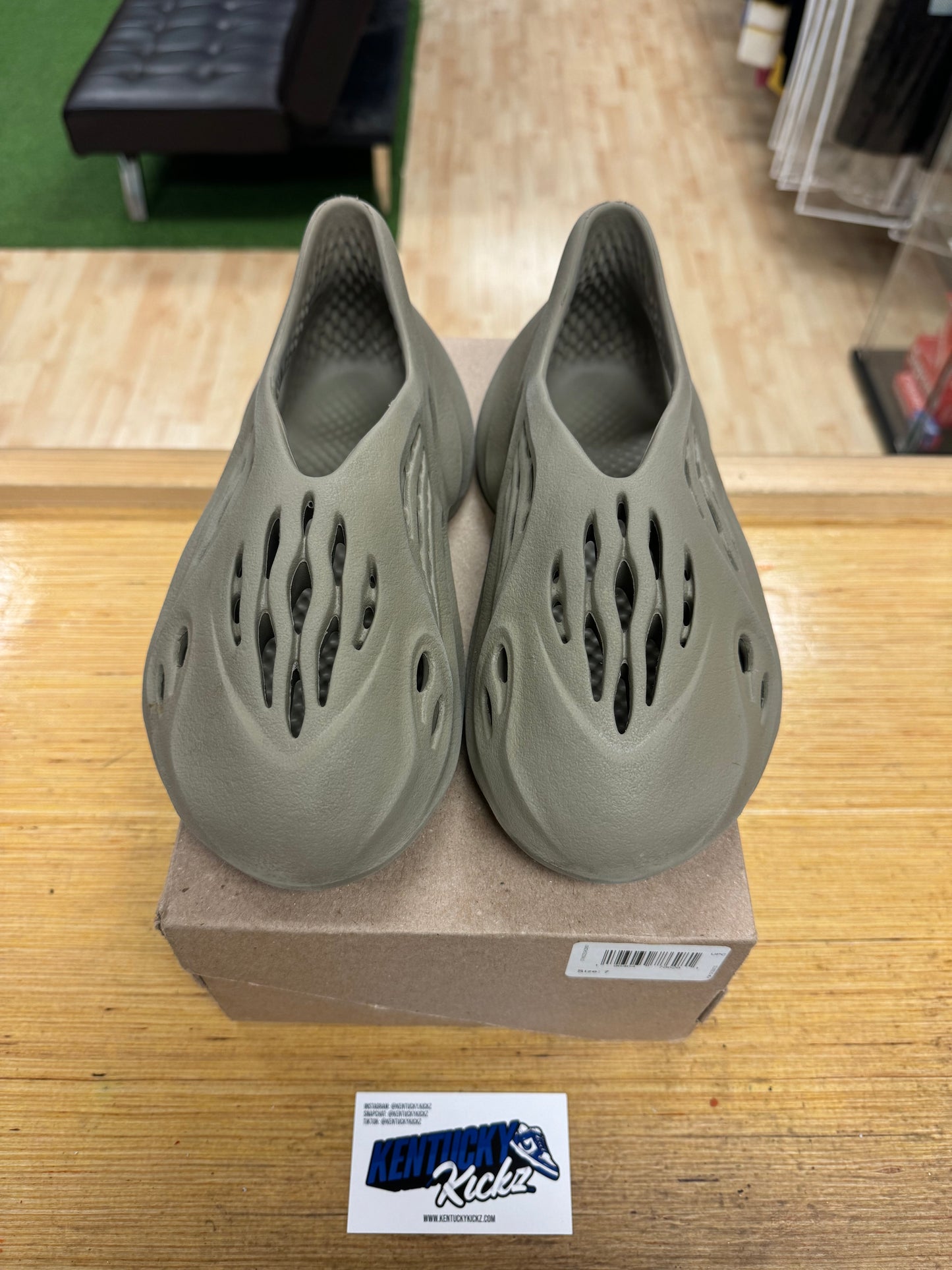 Yeezy Foam RNR “Sand Taupe” (Sz 7)