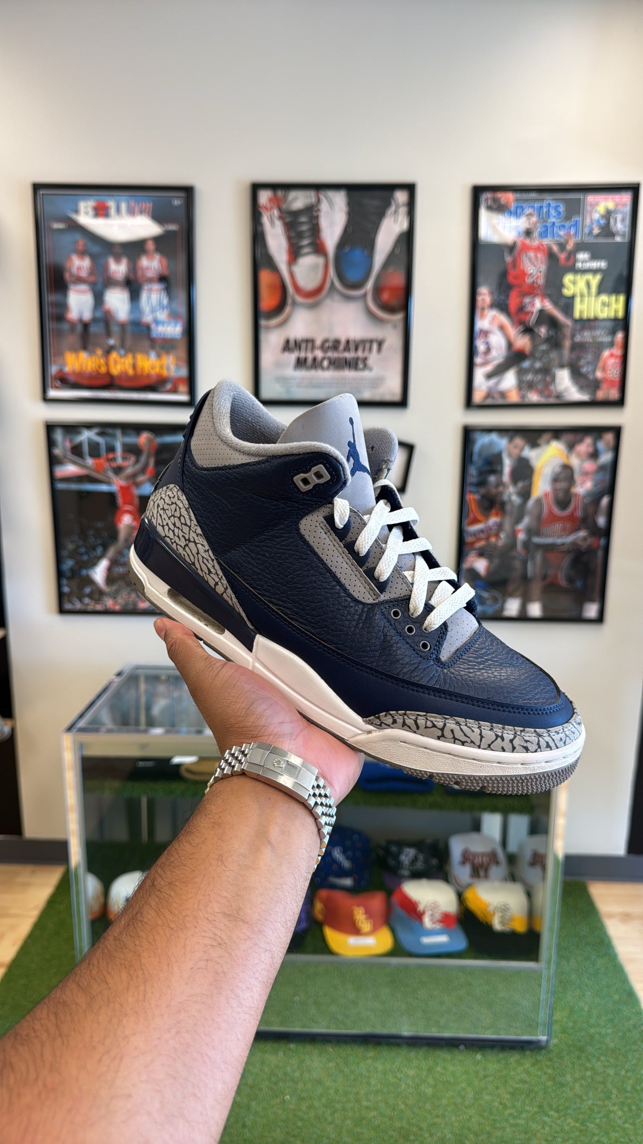 Jordan 3 Retro “Georgetown” (Sz 10)