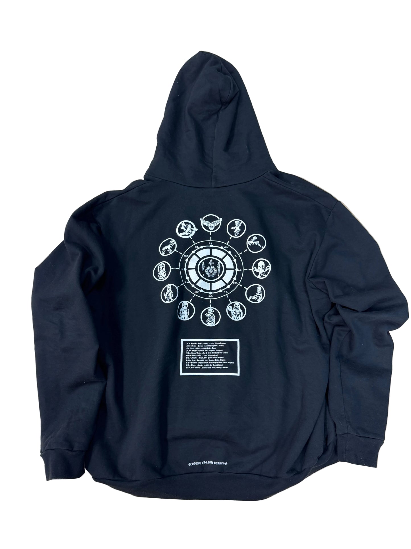 “Chrome Hearts” Foti Hoodie (Black)