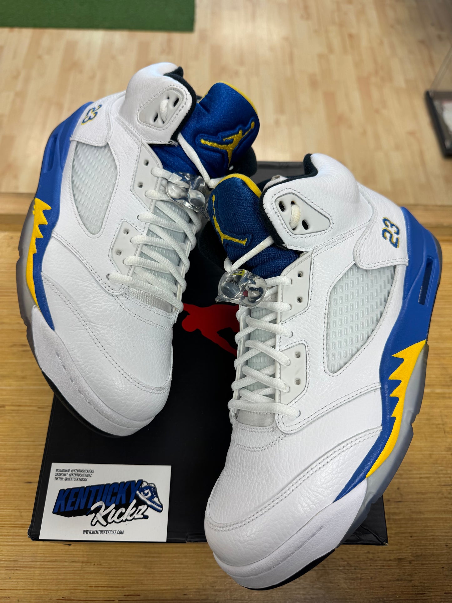 Jordan 5 Retro “Laney” (Sz 9.5)