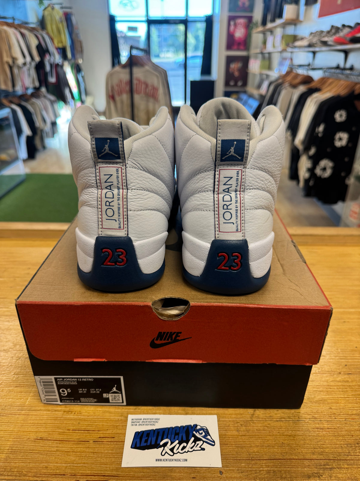 Jordan 12 Retro “French Blue” 2025 (Sz 9.5)