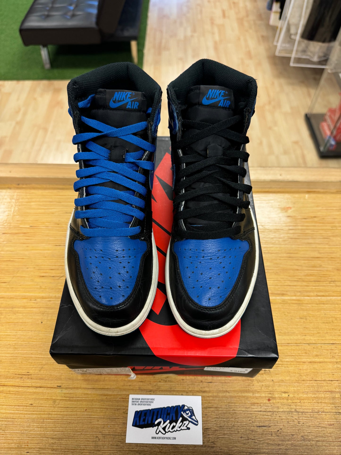 Jordan 1 Retro “Royal” 2017 (Sz 9)