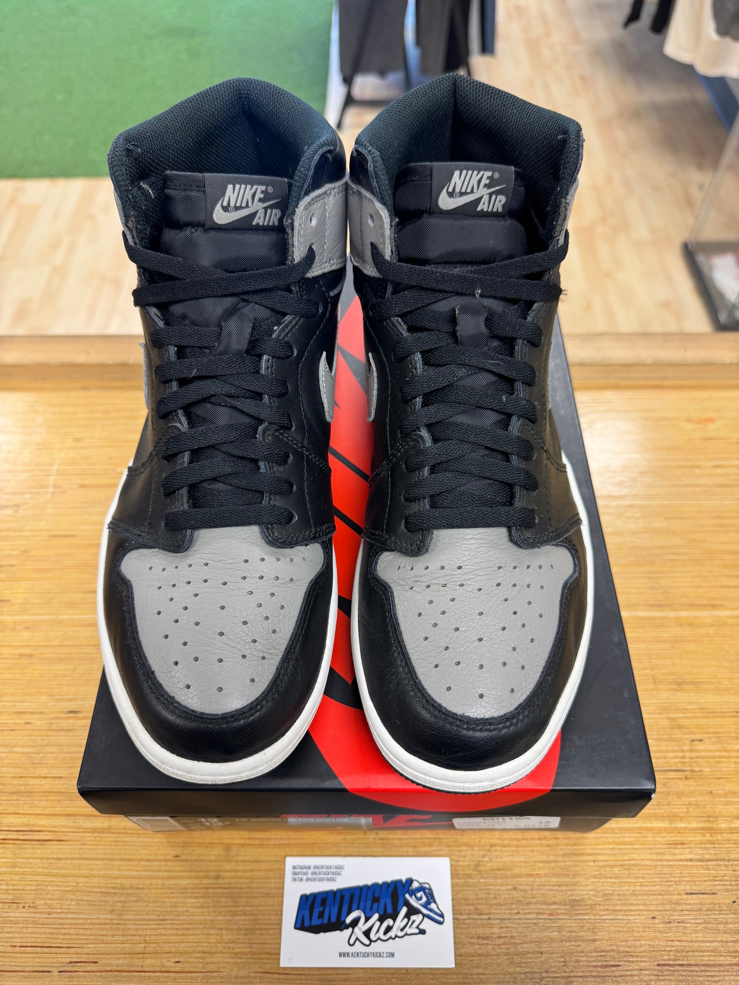 Jordan 1 Retro High “Shadow” 2018 (Sz 12)
