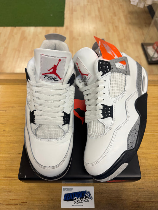 Jordan 4 Retro “White Cement” 2025 (Sz 10.5)