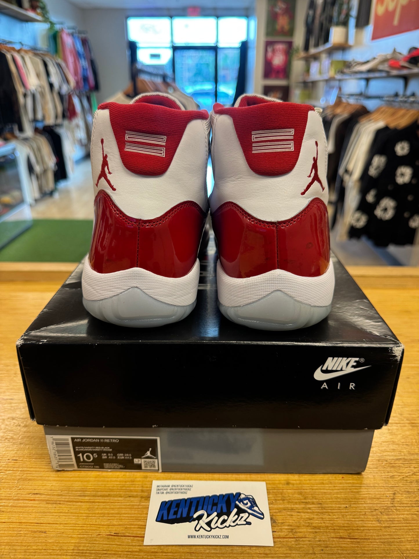 Jordan 11 Retro “Cherry” 2022 (Sz 10.5)