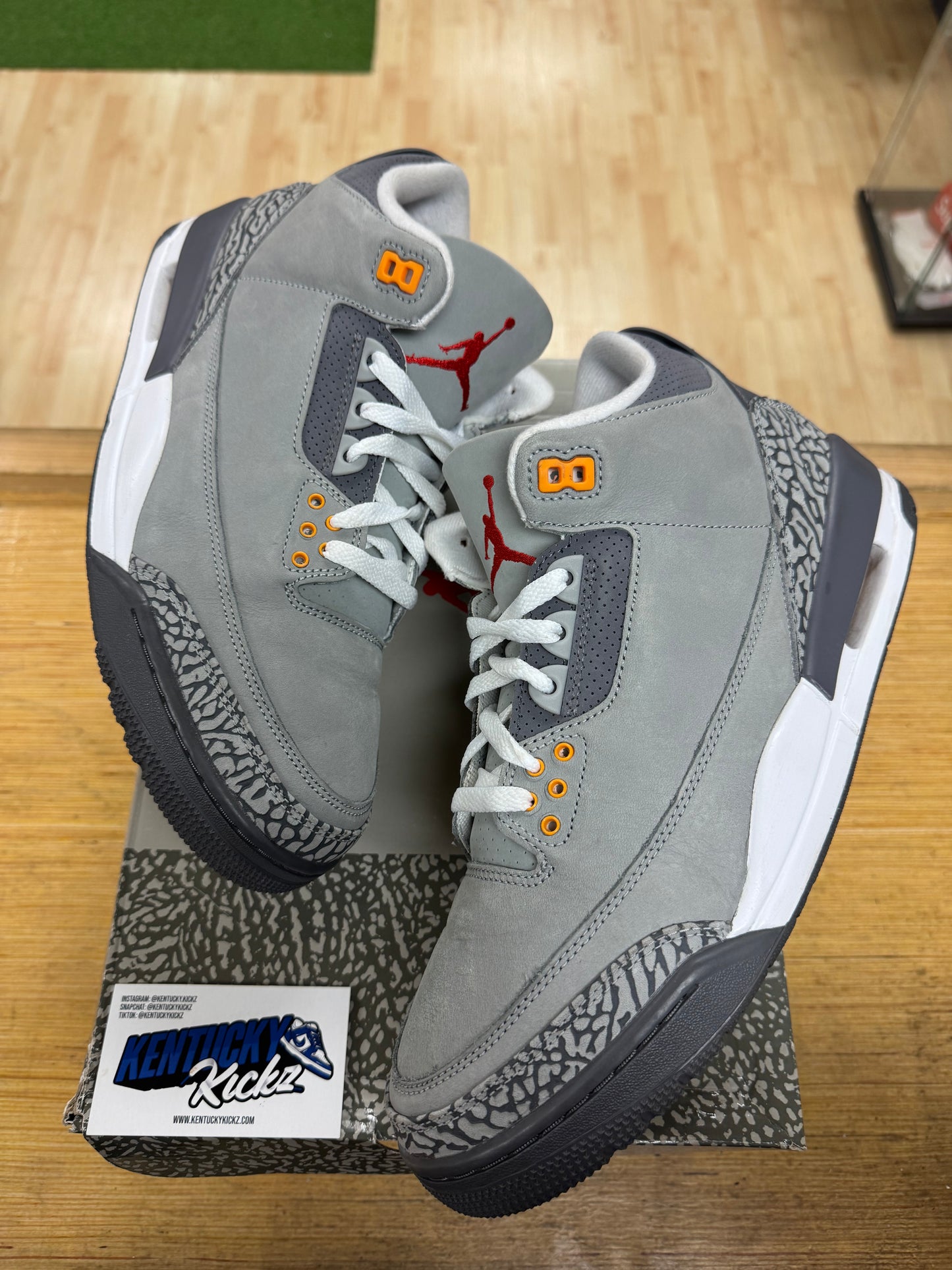 Jordan 3 Retro “Cool Grey” (Sz 11)