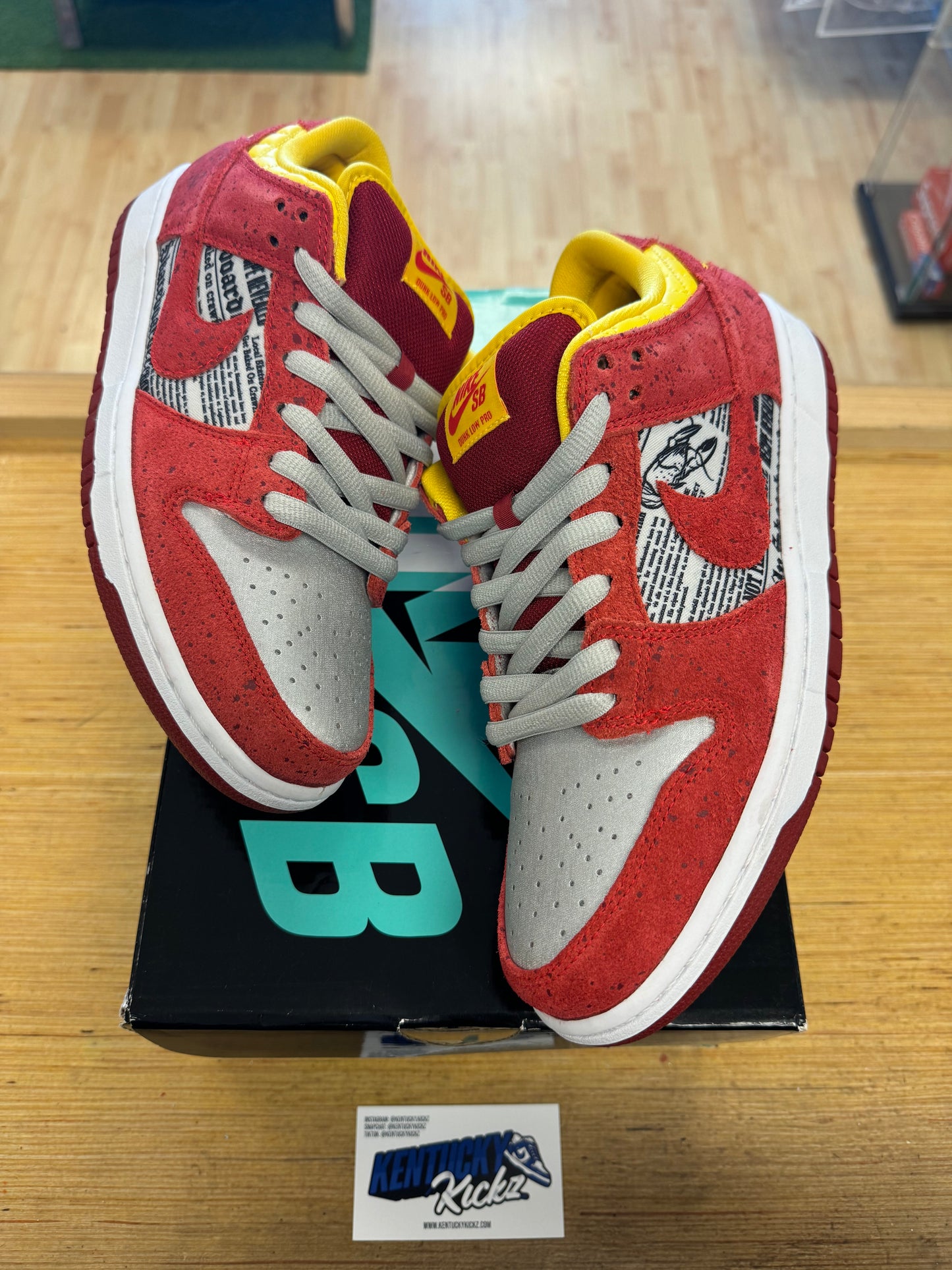 SB Dunk Low “Rukus Crawfish” (Sz 9.5)