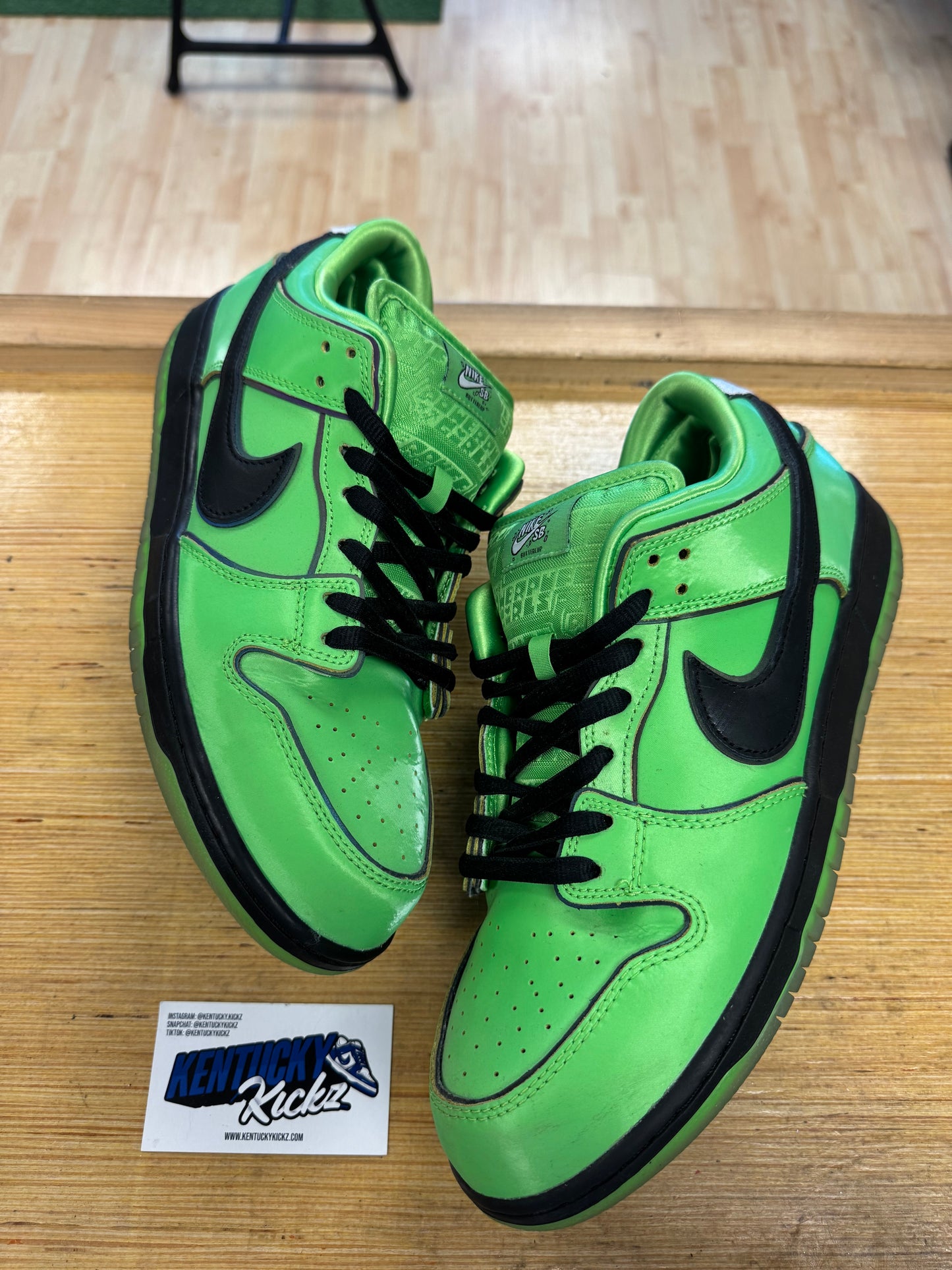 SB Dunk Low “The Powerpuff Girls Buttercup” (Sz 11)