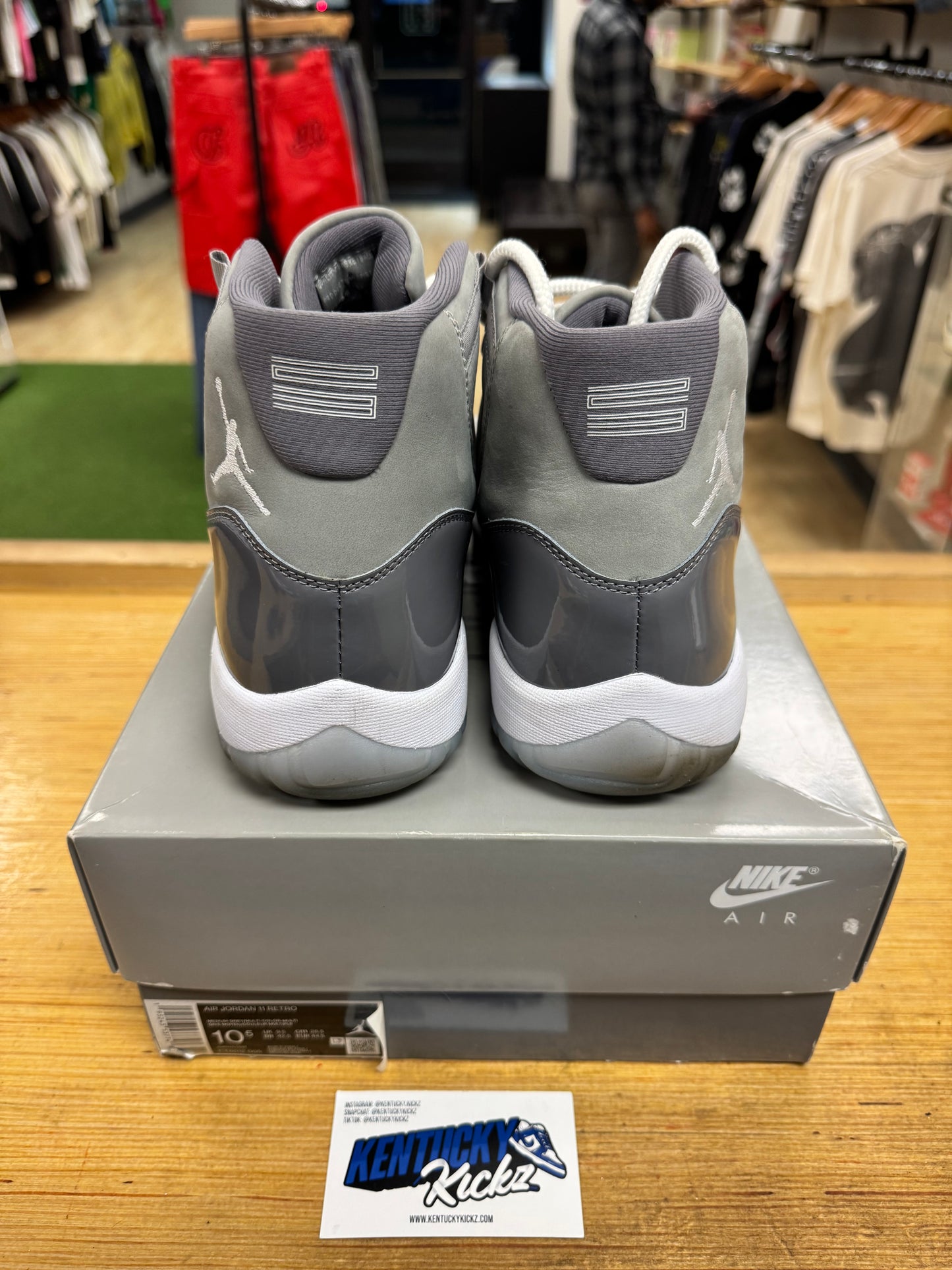 Jordan 11 Retro “Cool Grey” 2021 (Sz 10.5)