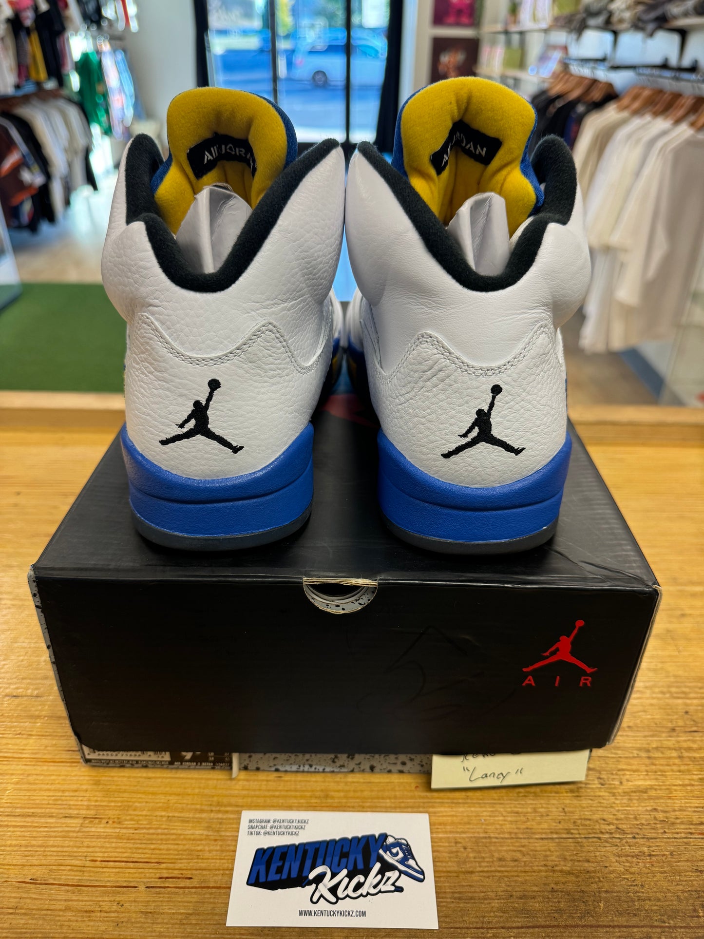 Jordan 5 Retro “Laney” (Sz 9.5)