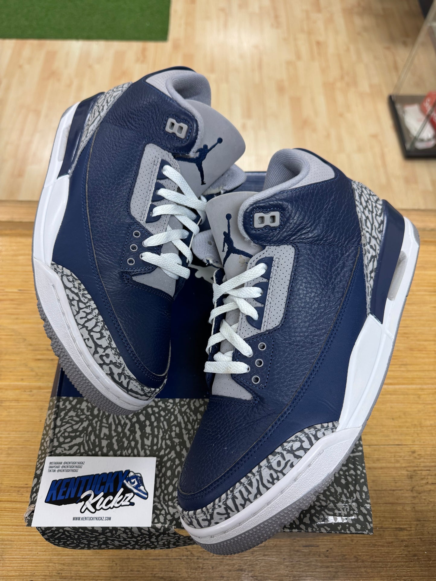 Jordan 3 Retro “Georgetown” (Sz 11)