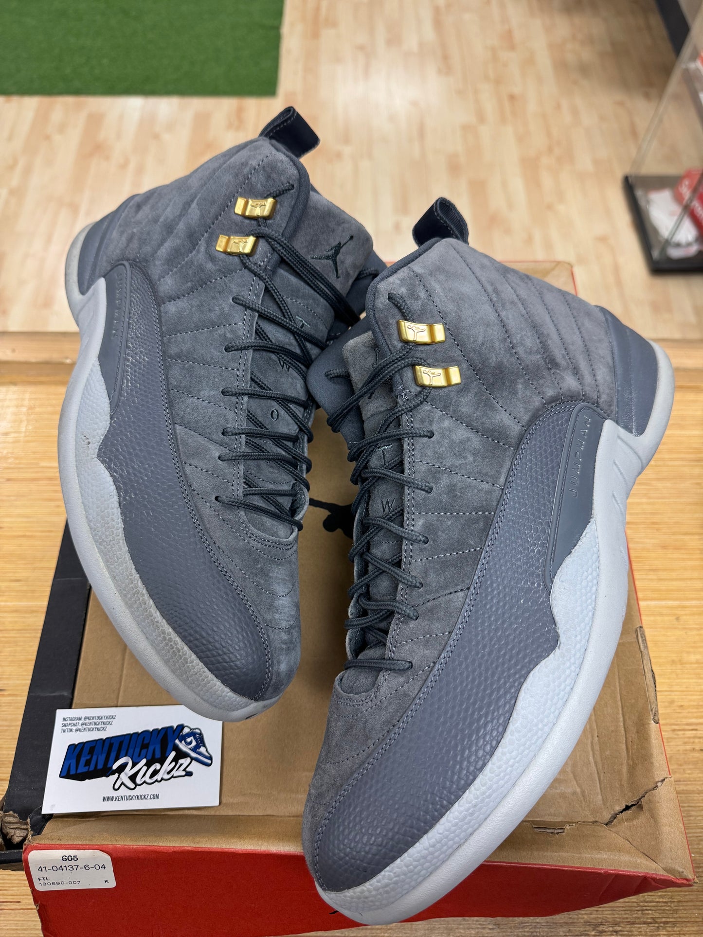 Jordan 12 Retro “Dark Grey” (Sz 13)