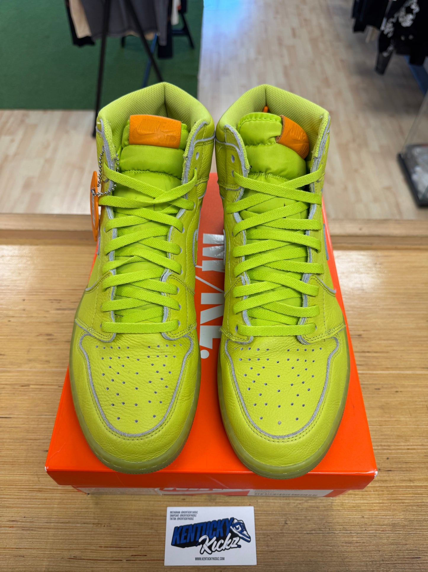 Jordan 1 Retro High “Gatorade Cyber” (Sz 13)