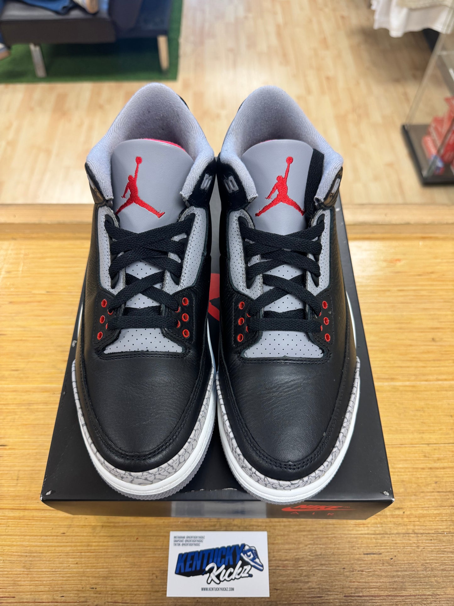 Jordan 3 Retro OG “Black Cement” 2024 (Sz 10)