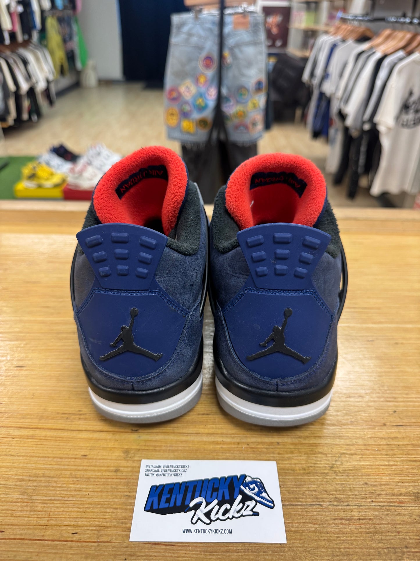 Jordan 4 Retro “Winterized Loyal Blue” (Sz 12)