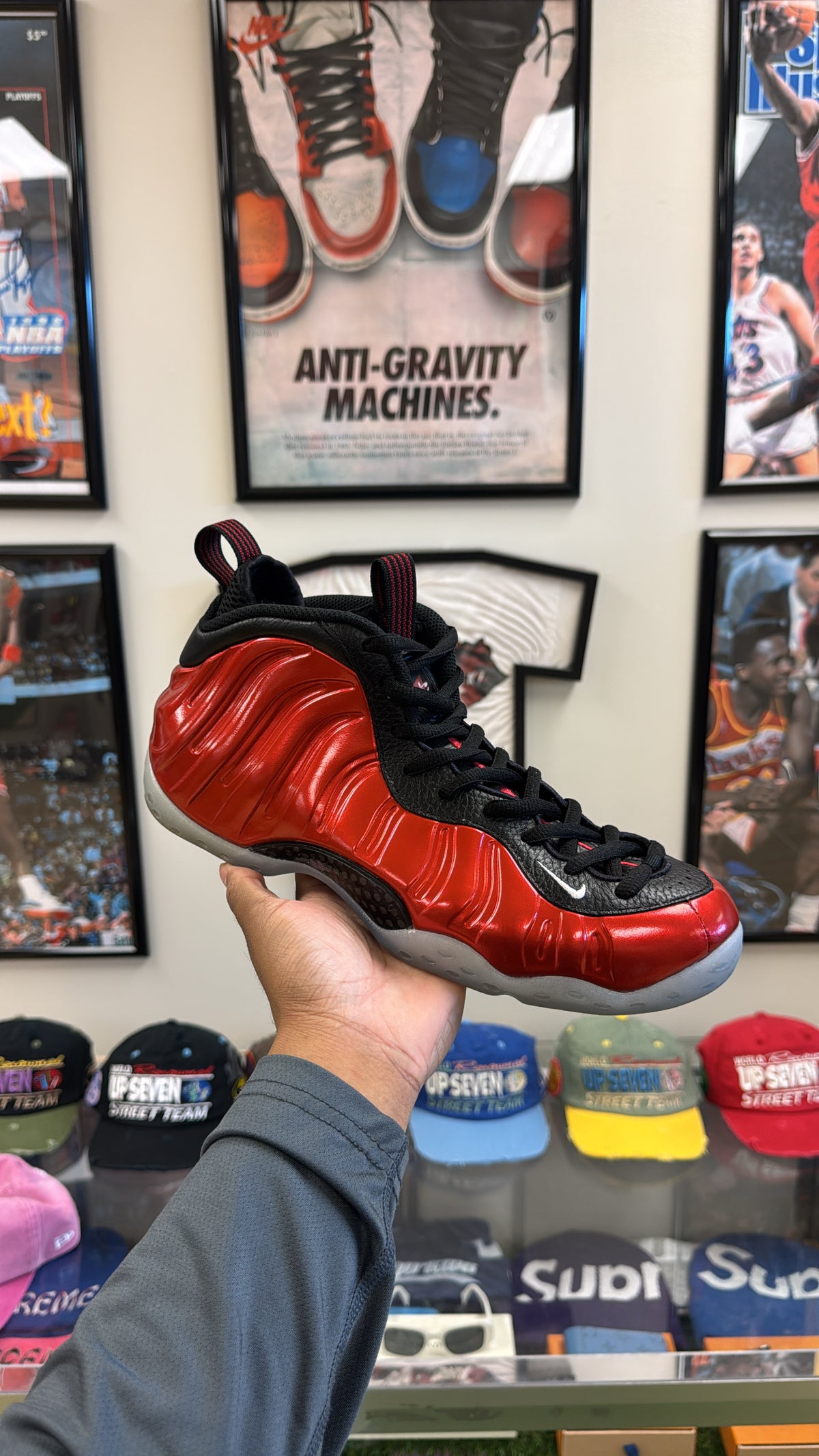 Air Foamposite One “Metallic Red” 2023 (Sz 10)