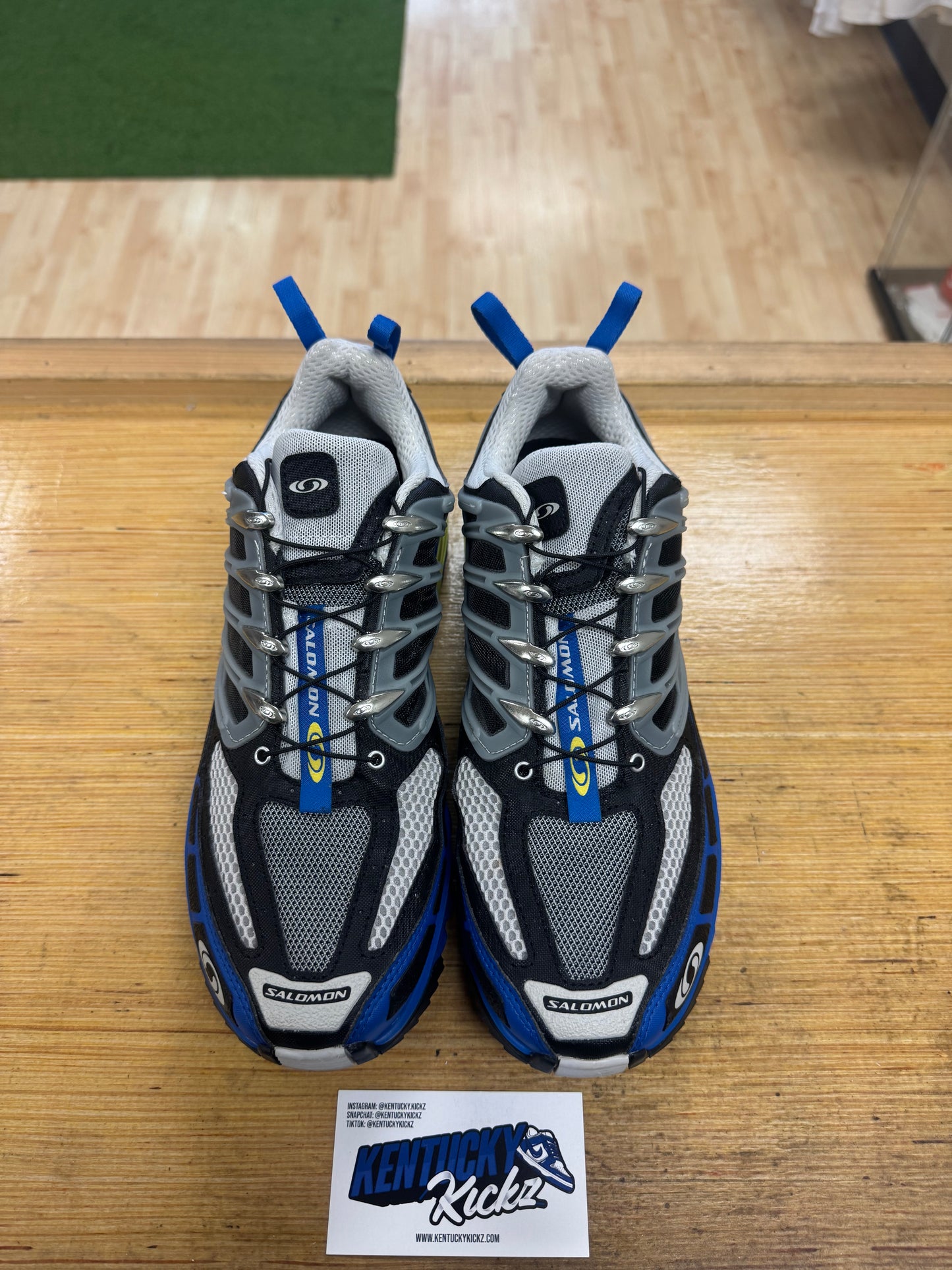 Salomon ACS Pro “Lapis Blue Buttercup Yellow” (Sz 8.5)