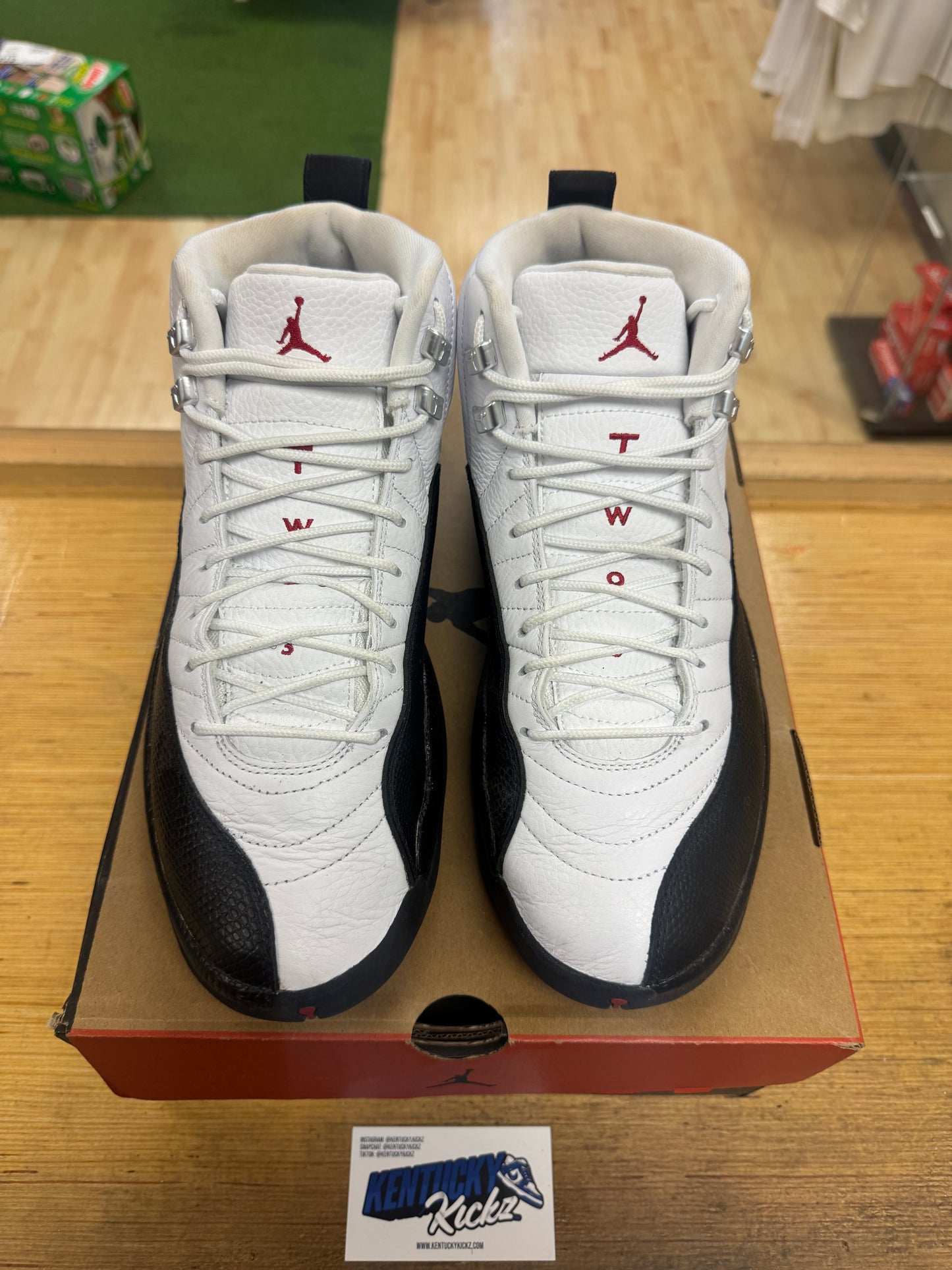 Jordan 12 Retro “Taxi Flip” (Sz 10.5)