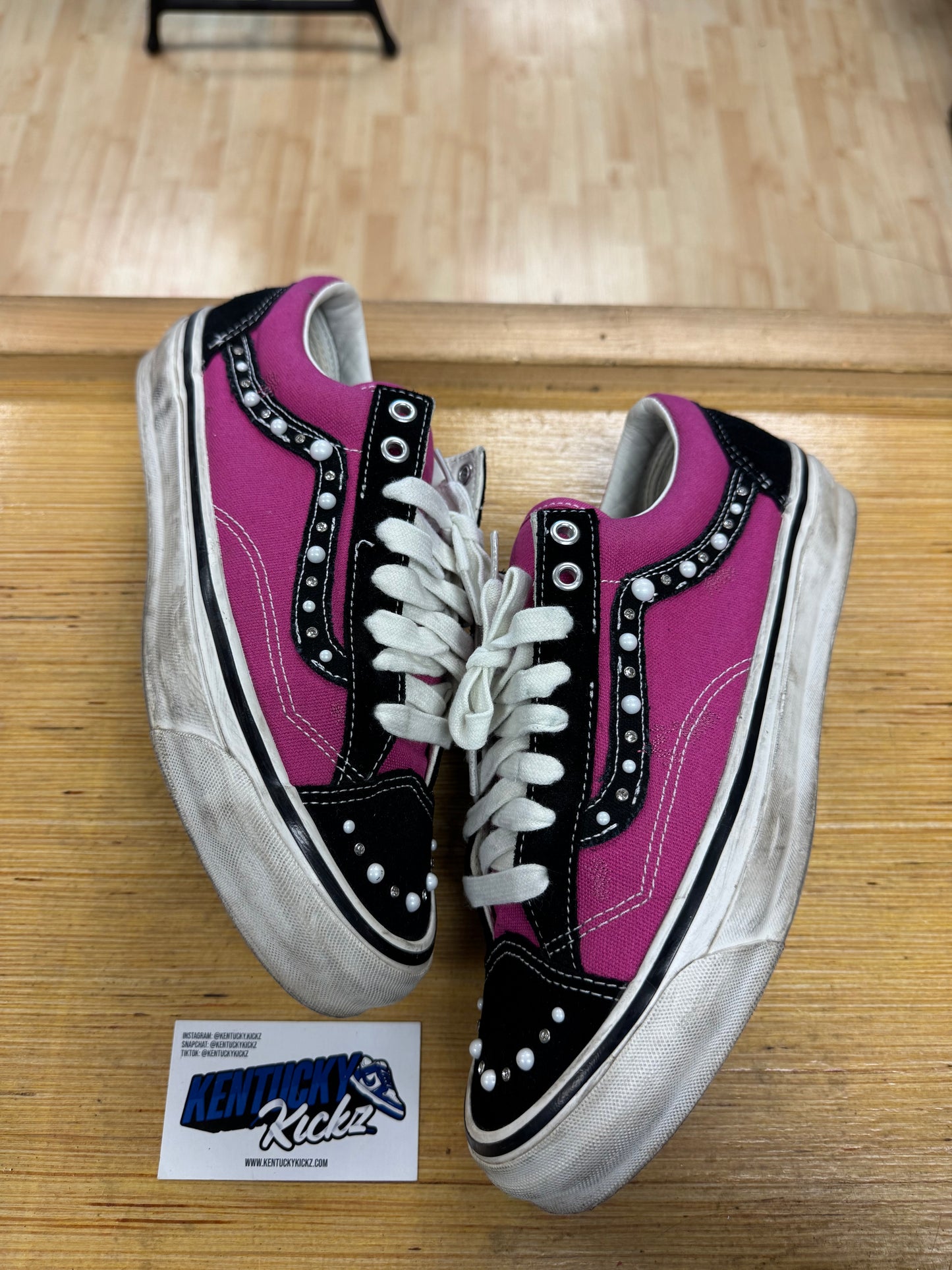 Vans LX Old Skool 36 “Pearlized Pack Pink Black” (Sz 9.5)