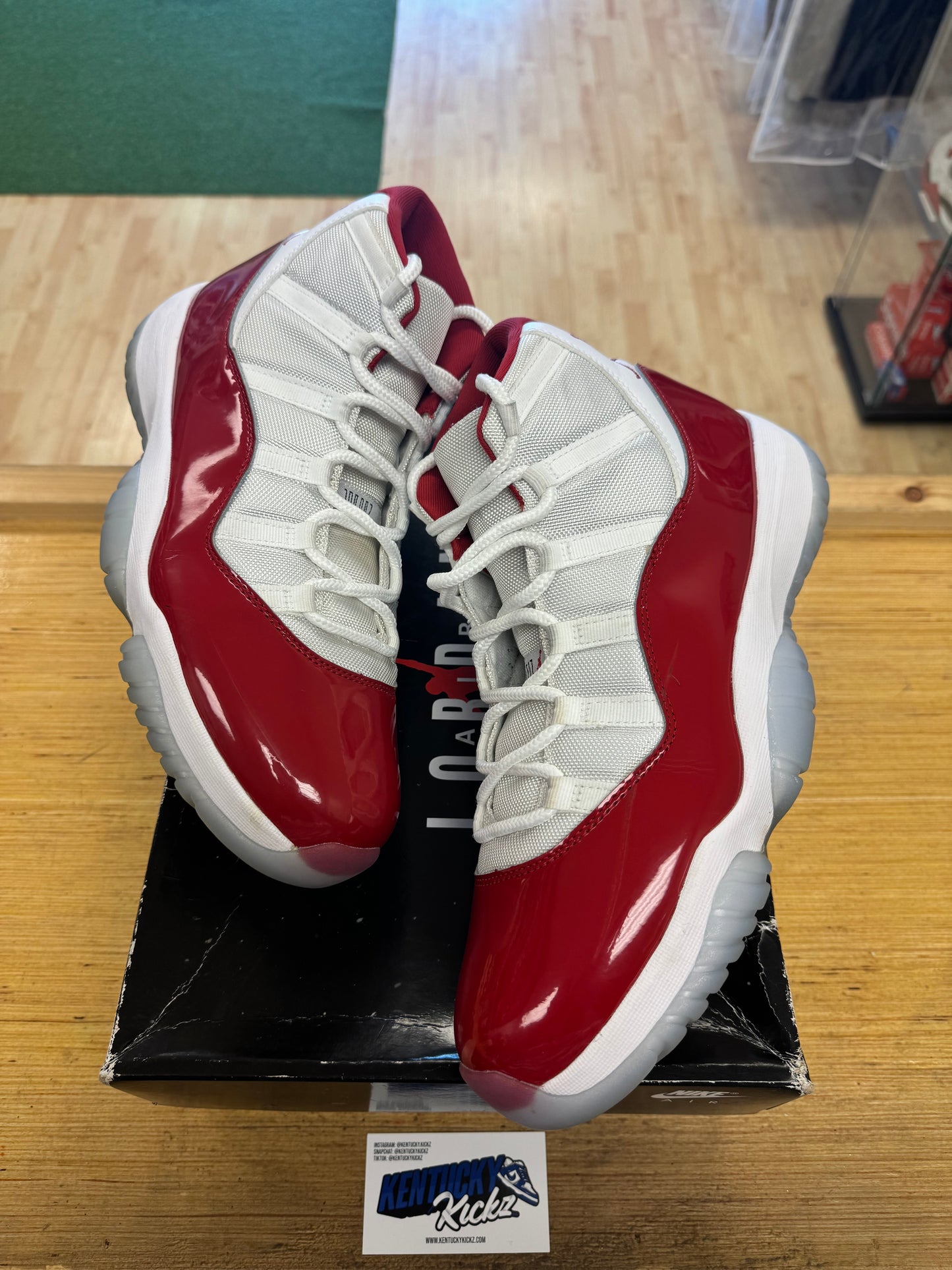 Jordan 11 Retro “Cherry” (Sz 13) (USED)