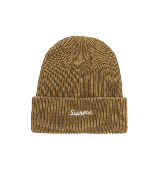 Supreme Loose Gauge Beanie “FW25” (Mustard)