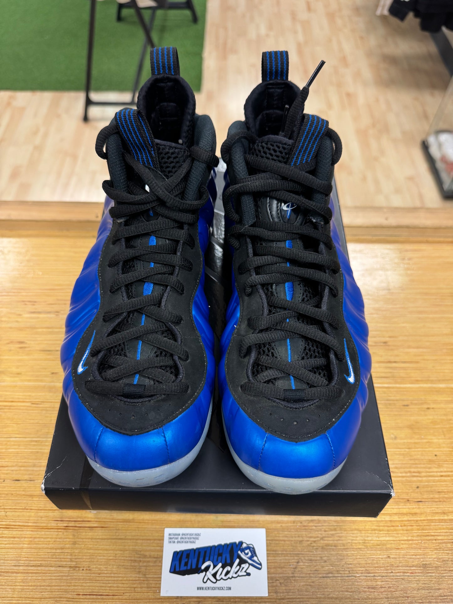 Air Foamposite One “International Blue” (Sz 10)
