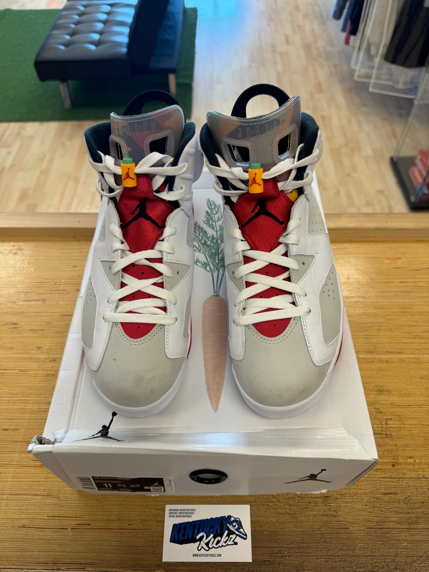 Jordan 6 Retro “Hare” (Sz 11)