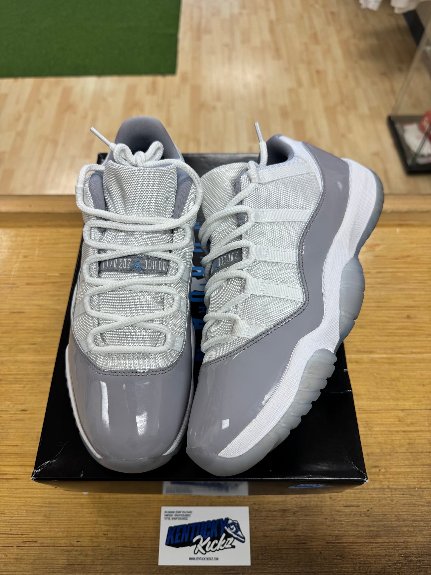 Jordan 11 Low “Cement Grey” (Sz 10.5)