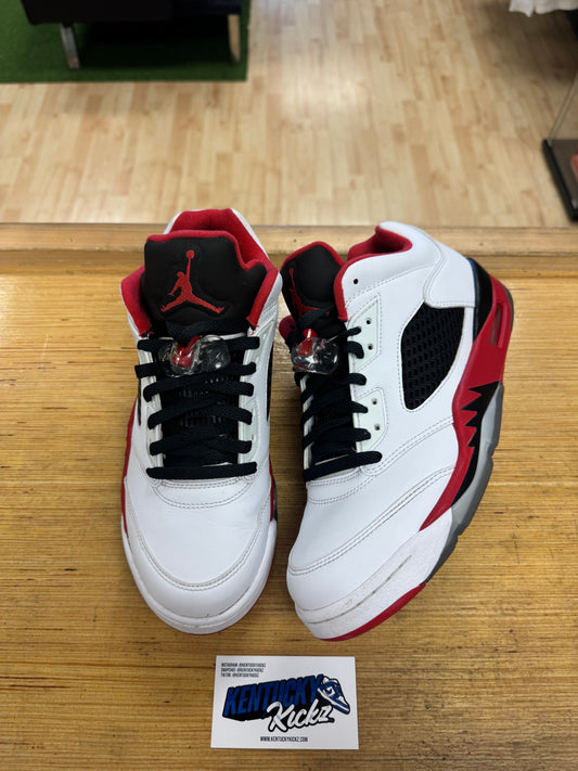 Jordan 5 Low “Fire Red” (Sz 9.5)