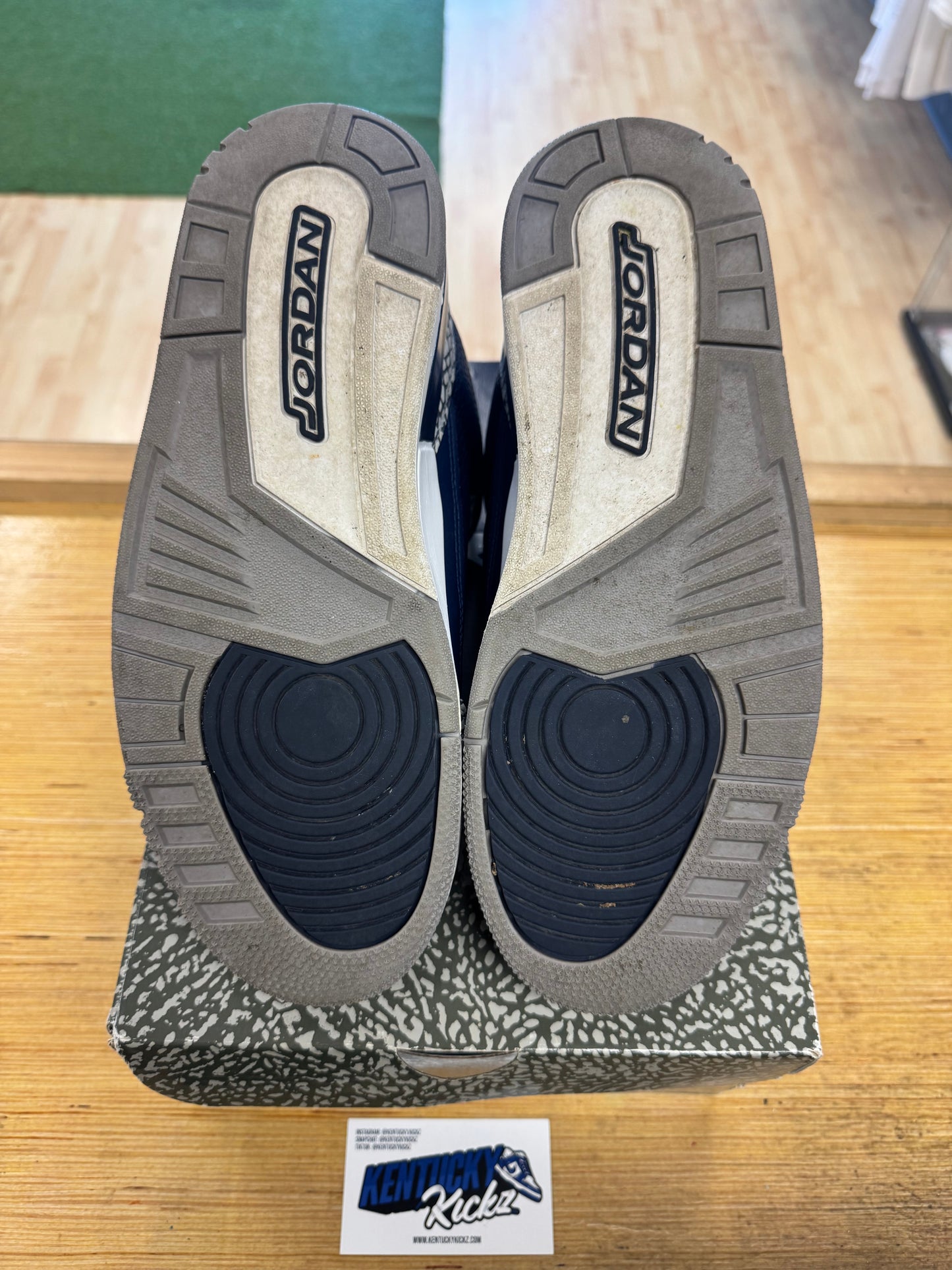 Jordan 3 Retro “Georgetown” (Sz 10)