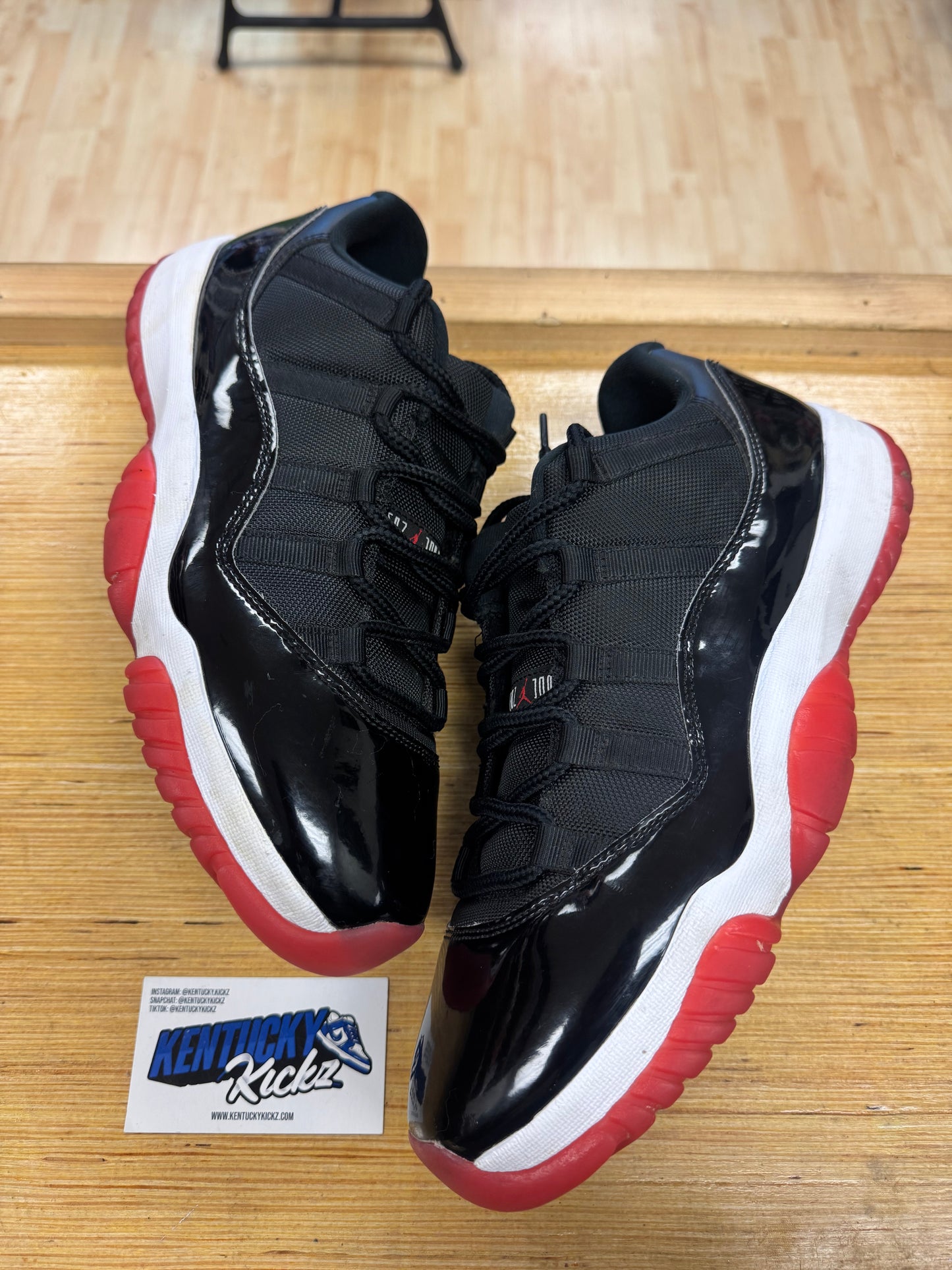 Jordan 11 Retro Low “Bred” 2025 (Sz 10.5)