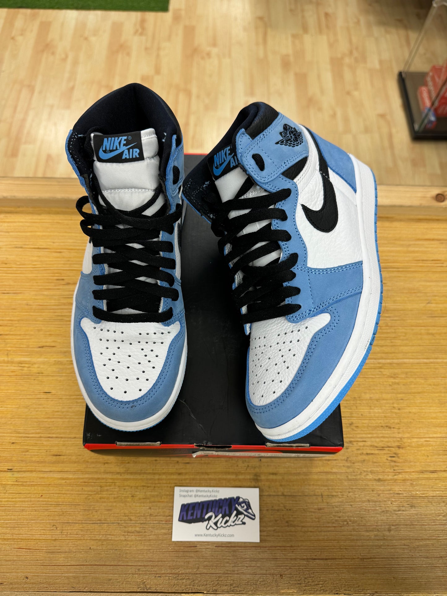 Jordan 1 Retro “University Blue” (Sz 7.5) (USED 1x)