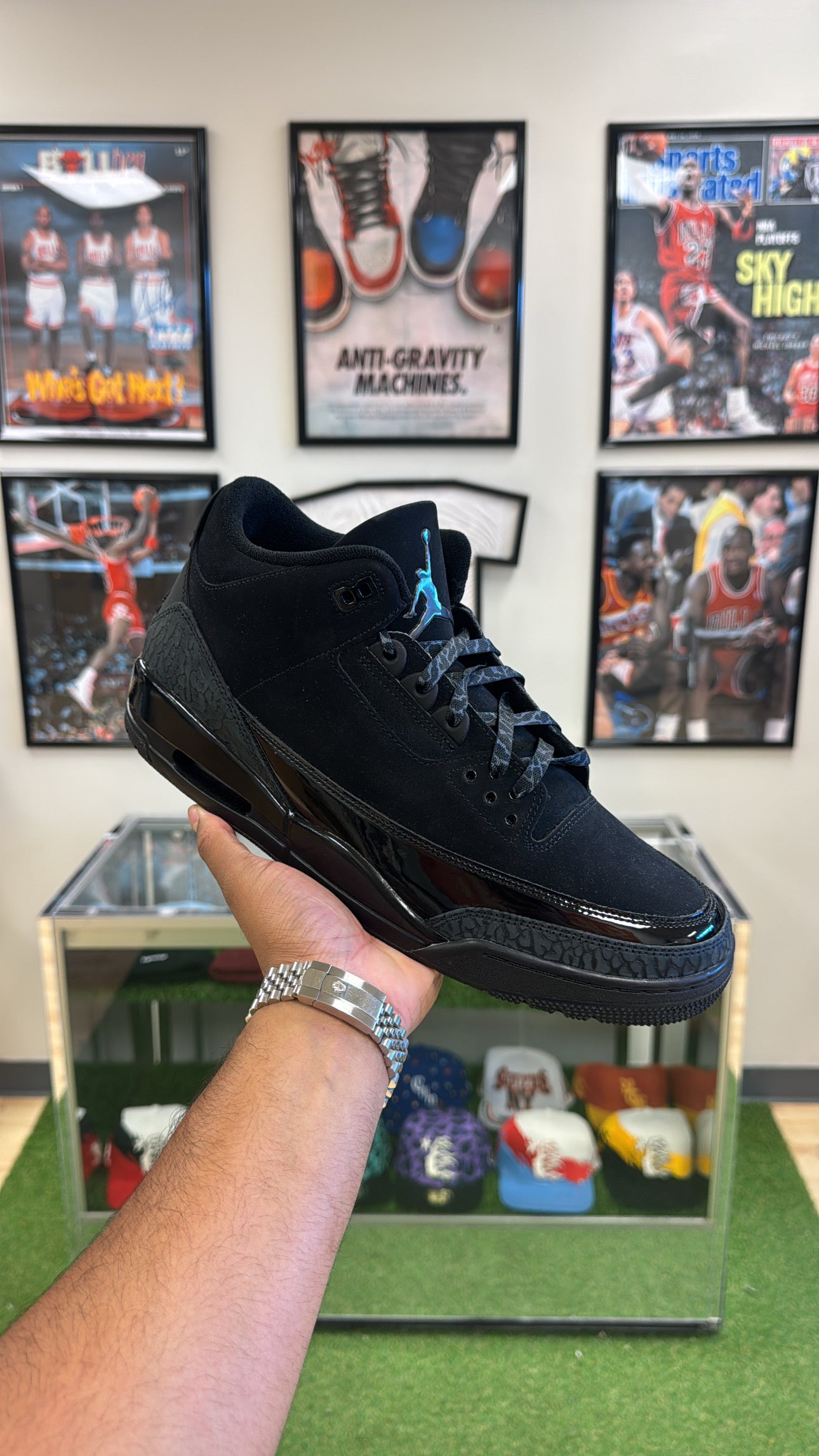 Jordan 3 Retro “Black Cat” 2025 (Sz 13)