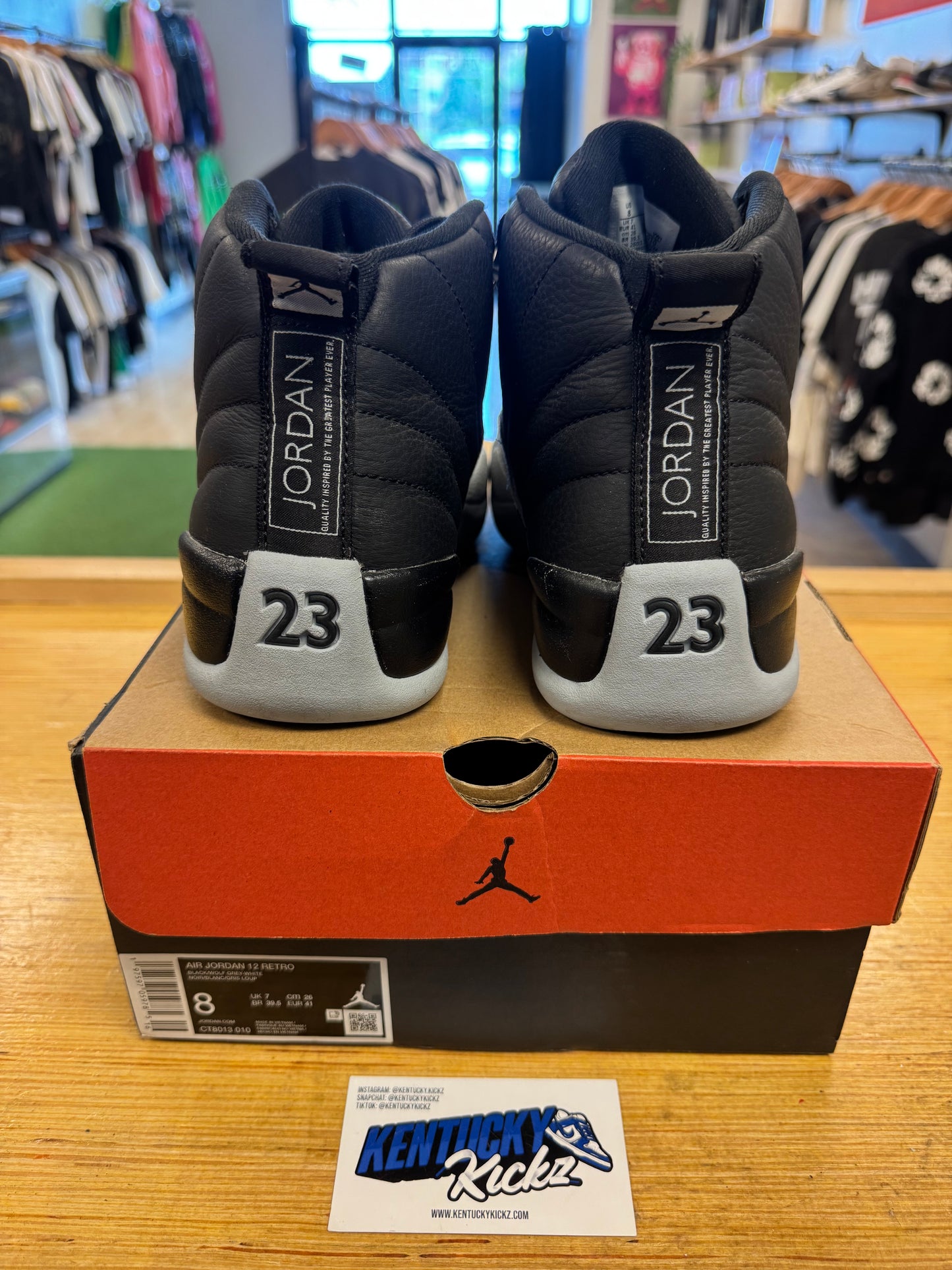 Jordan 12 Retro “Barons” (Sz 8)