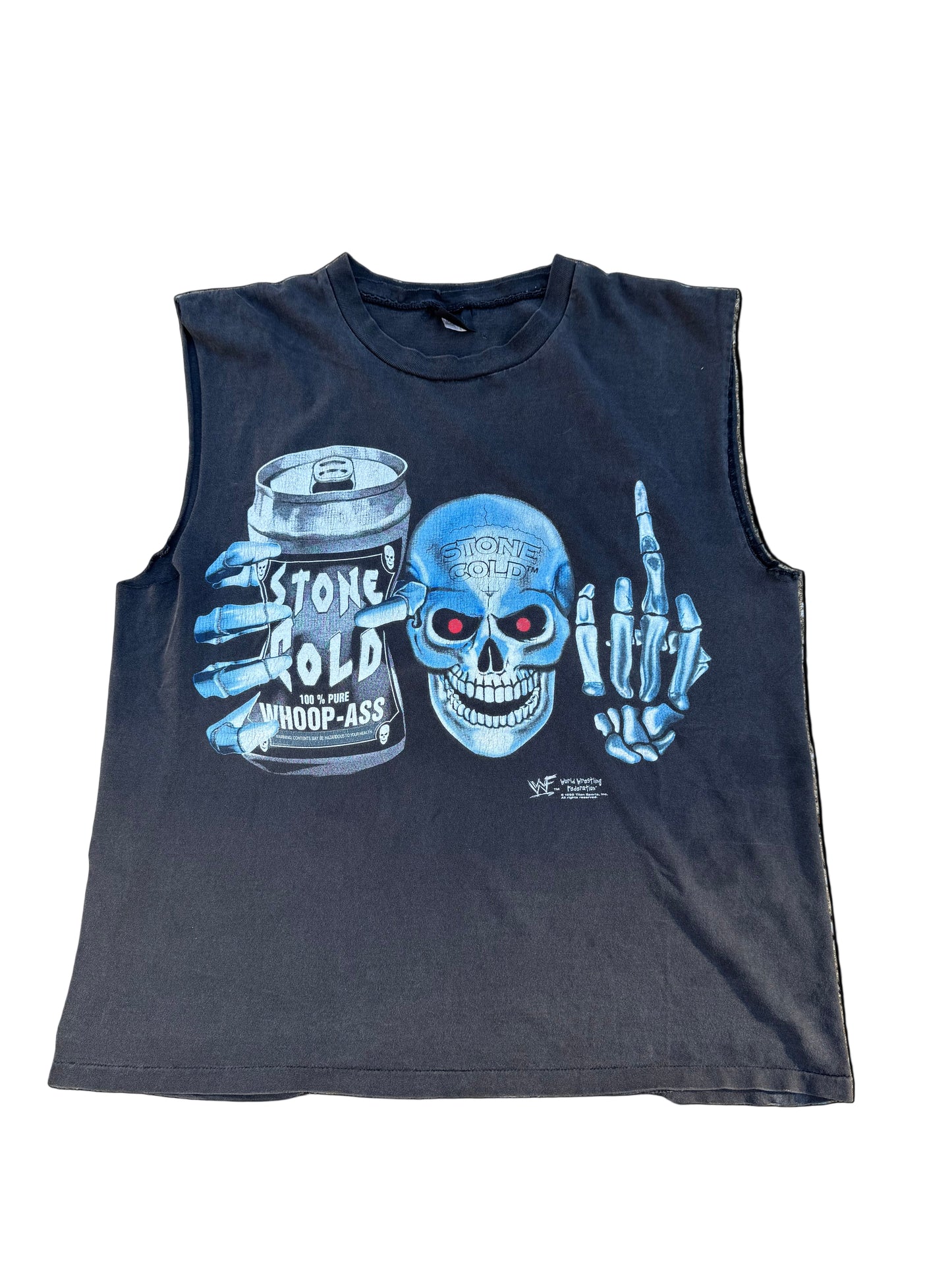 “Vintage” Stone Cold Steve Austin 100% WHOOP ASS Tee