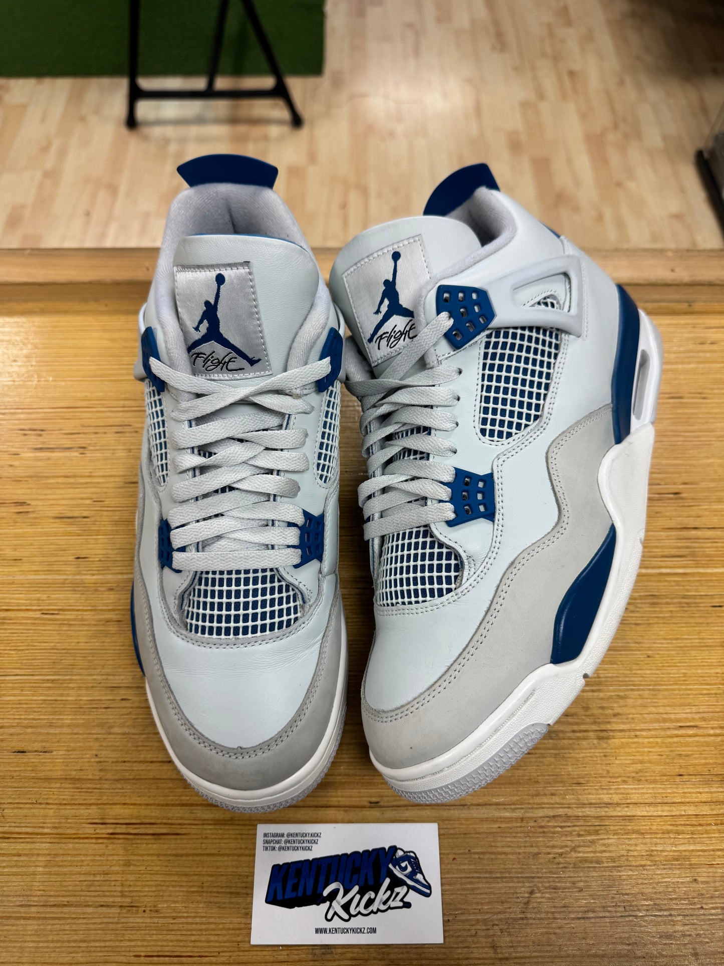 Jordan 4 Retro “Military Blue” 2024 (Sz 11.5)
