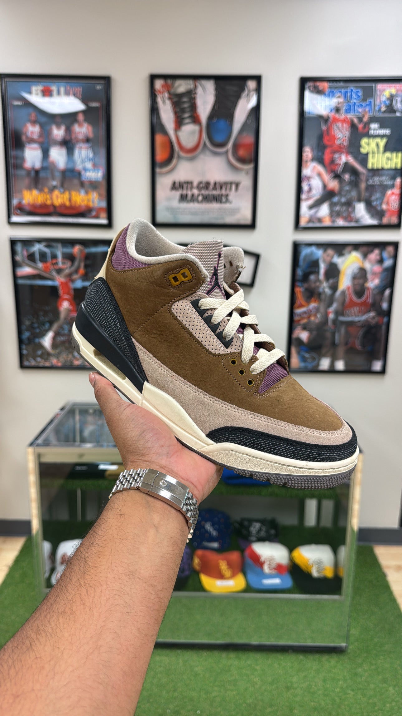 Jordan 3 Retro “Winterized Archaeo Brown” (Sz 8.5)