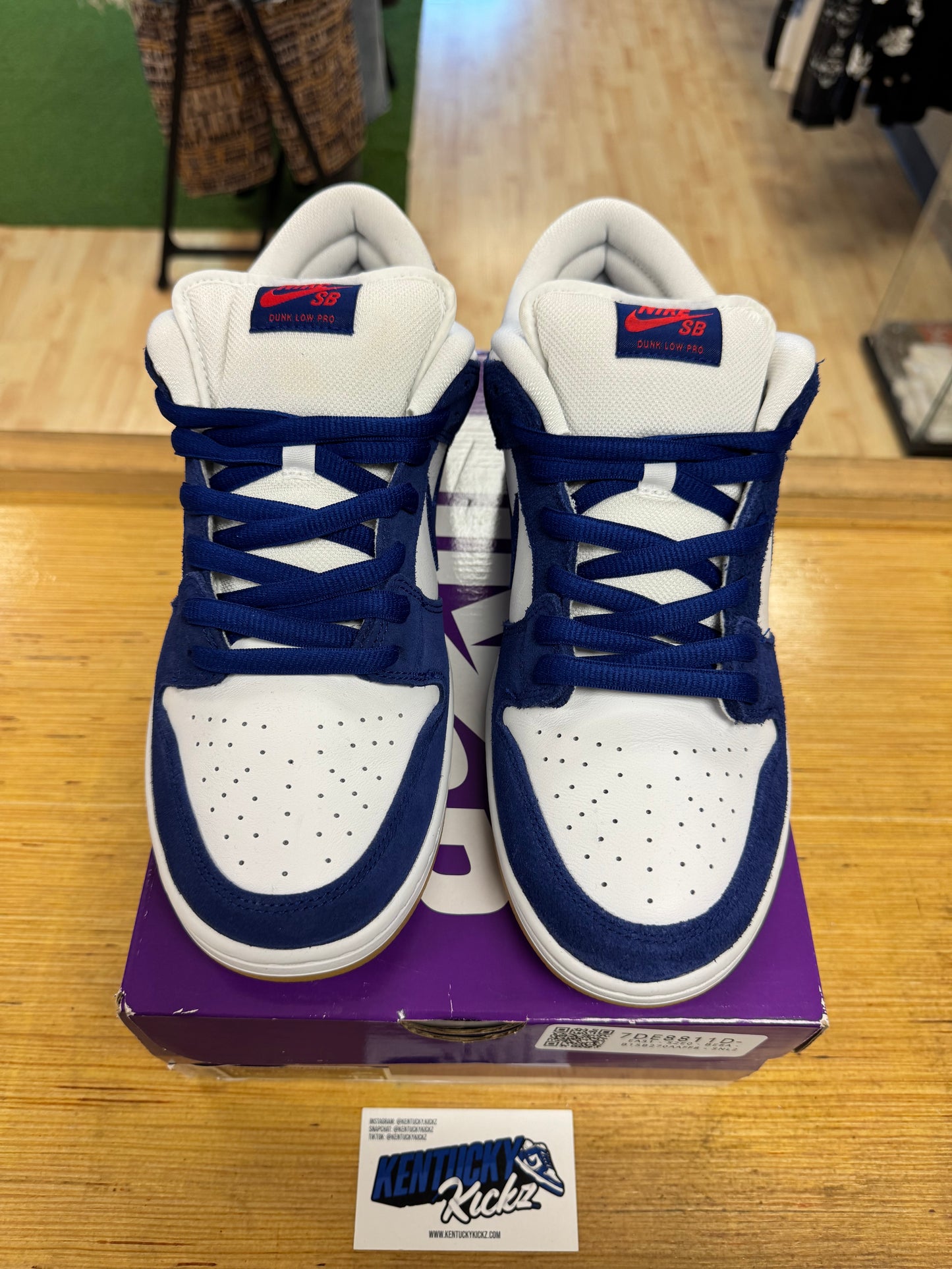 SB Dunk Low “Los Angeles Dodgers” (Sz 12)