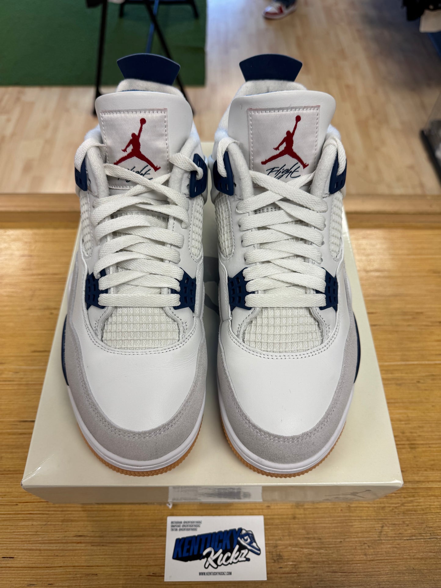 Jordan 4 Retro SB “Navy” (Sz 9.5)