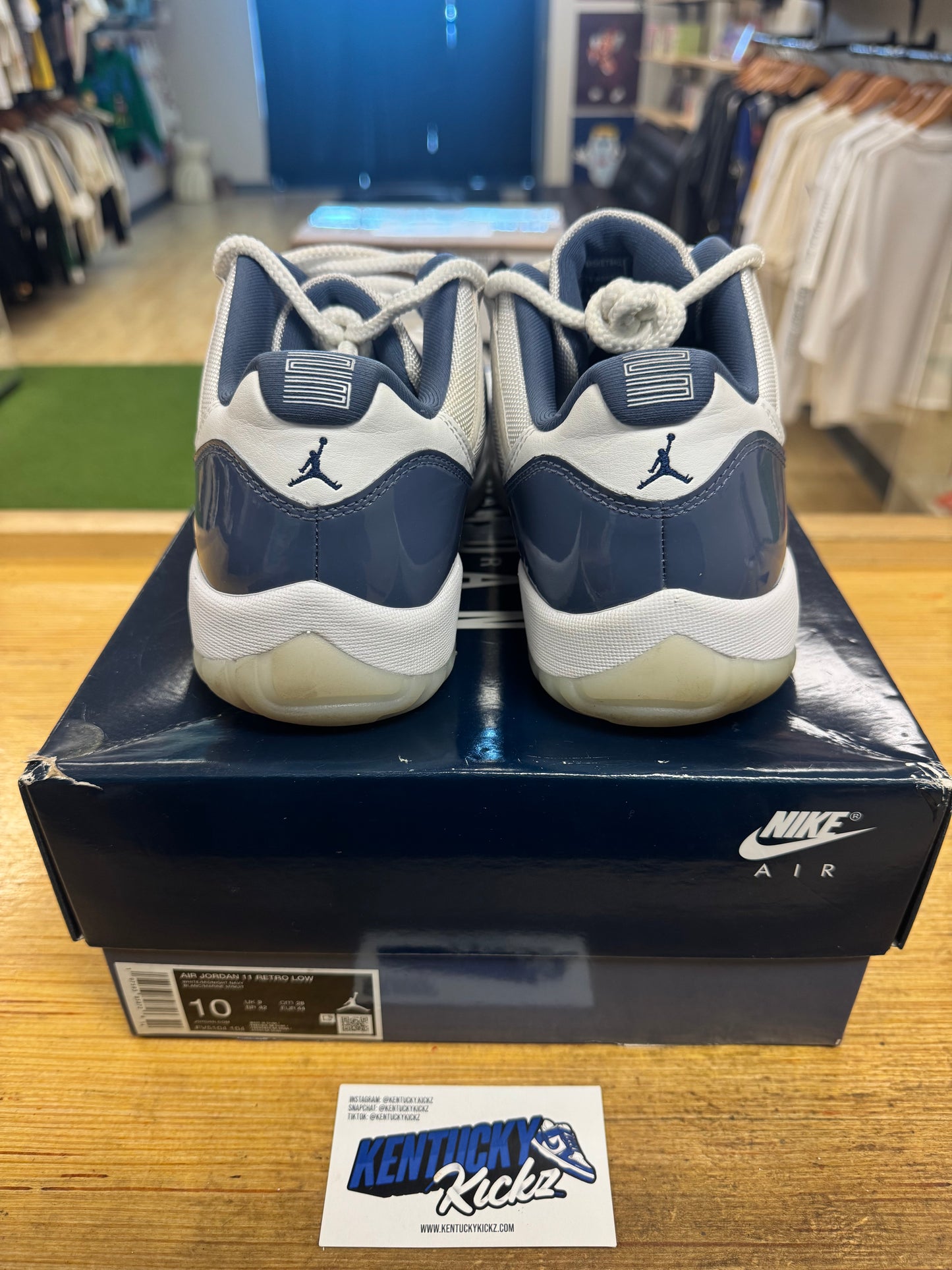 Jordan 11 Retro Low “Diffused Blue” (Sz 10)
