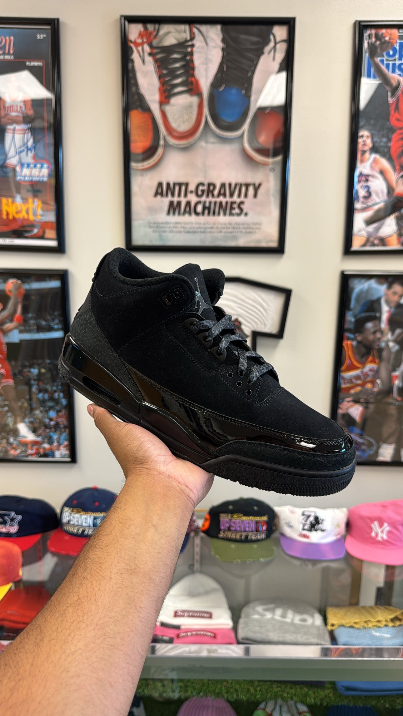 Jordan 3 Retro “Black Cat” 2025 (Sz 12)