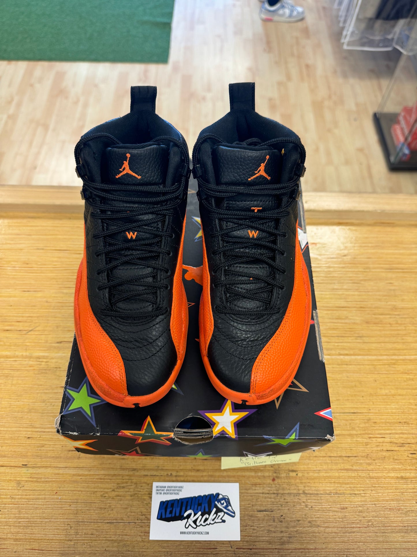 Jordan 12 Retro “WNBA All-Star Brilliant Orange” (Sz 6W) (USED)