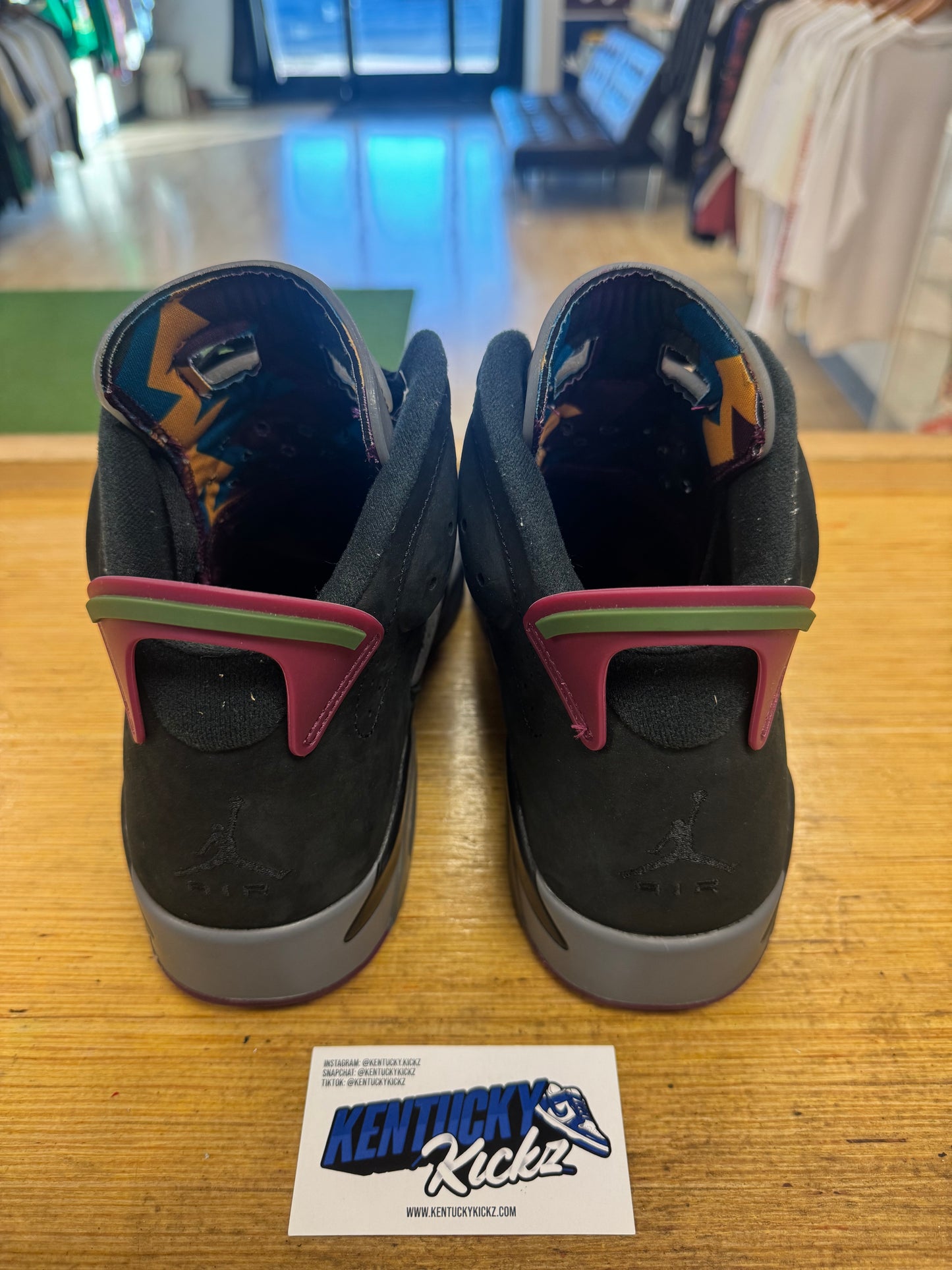 Jordan 6 Retro “Bordeaux” (Sz 12)