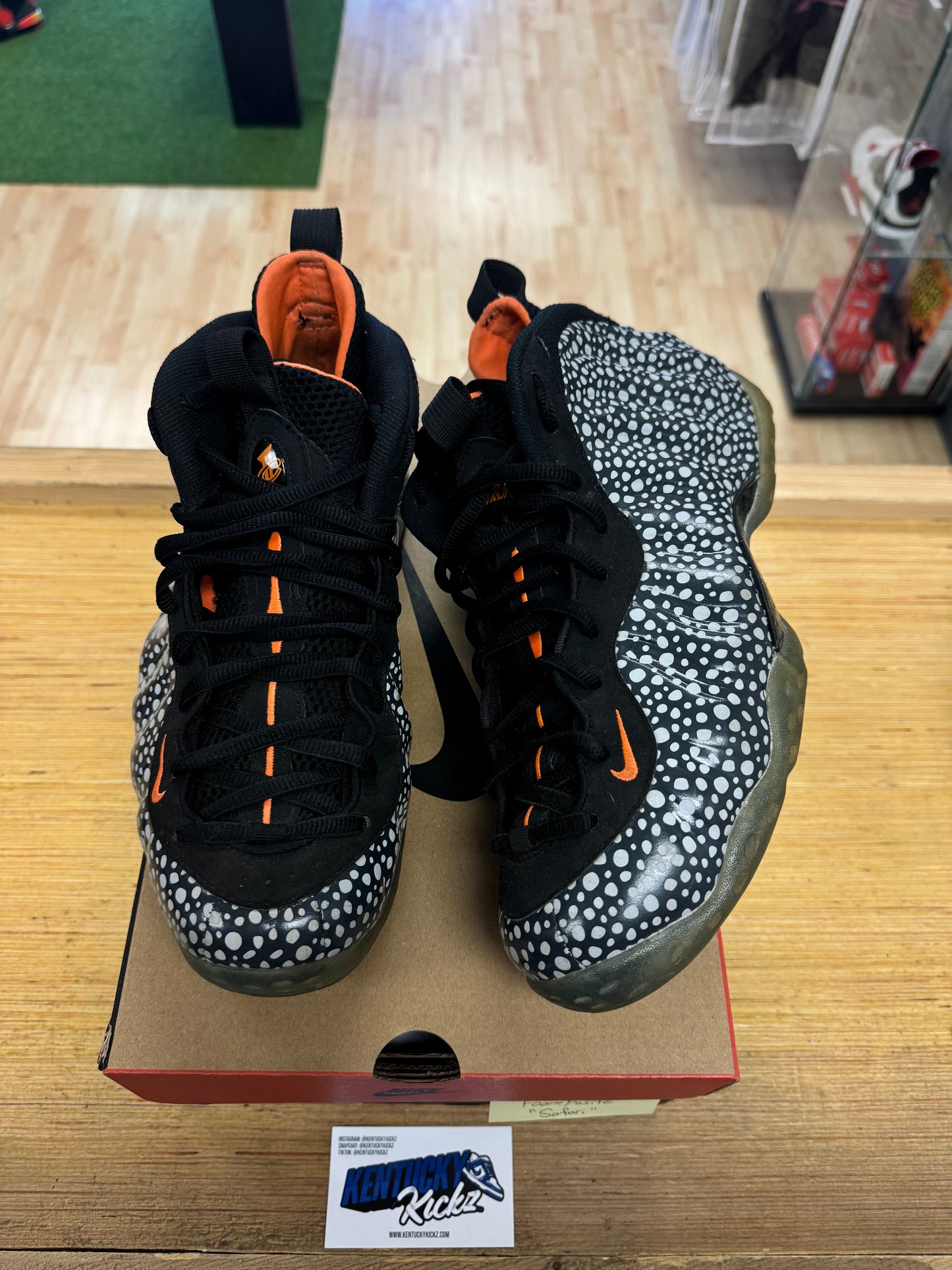 Air Foamposite One “Safari” (Sz 11) (USED)